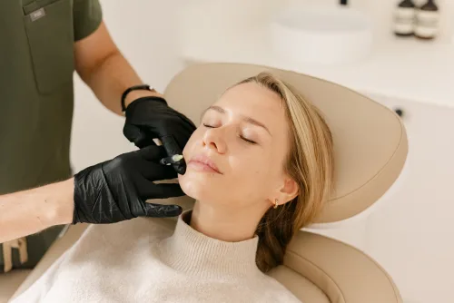 The Heath Clinic treatment room for babyGLOW treatment