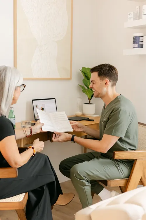 JULÄINE consultation at The Heath Clinic
